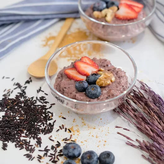 Jasberry Rice Pudding (Vegan)