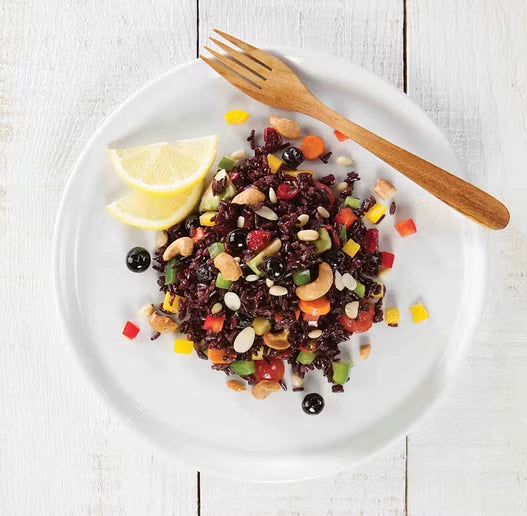 Superfood Jasberry Rice Salad (Vegan)