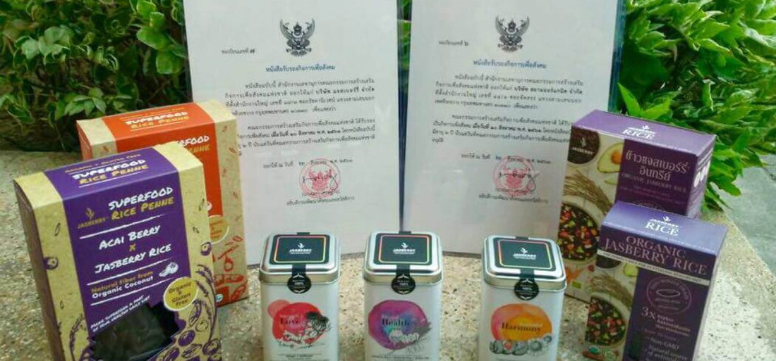Jasberry and Siam Organic Officially Recognized as Social Enterprises by Thai Government